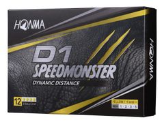 【数量限定】本間ゴルフ HONMA ゴルフボール D1 SPEED MONSTER スピードモンスター 1ダース 12個入