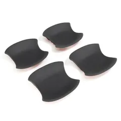 新品 専用設計 30系 アルファード ヴェルファイア ドア ハンドル プロテクター ブラック 傷防止 サイド ラバー 4P ゴム 受け皿 ドアノブ