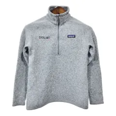 patagonia パタゴニア ベターセーター ハーフジップ フリースジャケット アウトドア グレー (レディース S) 中古 古着 Q9768