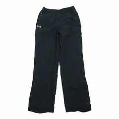 s■アンダーアーマー/UNDER ARMOUR トレーニングパンツ/ジャージ【YXL】黒/KIDS ジュニア/206【中古】