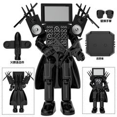 즉납 스키비디화장실 업그레이드 타이탄 TV맨 시네마맨 스피커맨 조립식 피규어 큰 LEGO 호환 레고 블록 타이카메 미니피그 13㎝약