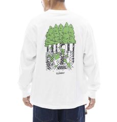 2025春夏 新品【ELEMENT/エレメント】KSK BACK TO NATURE LS ロンＴ WHT メンズ BF021050