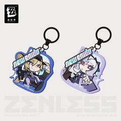 ゼンレスゾーンゼロ・公式　ゼンレス・ゼンゼロ・ZZZ　麗都　アクリルキーホルダー（モッキンバード）ヒューゴ・ヴラド　ビビアン