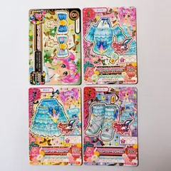 2015 4弾【コーデセット】ブルーファータダブルリボン ブルーファータトップス ブルーファータスカート ブルーファータサンダル 天羽まどか ／ アイカツ! Aikatsu!