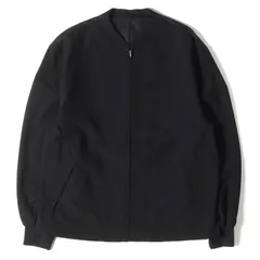 美品 COMME des GARCONS コムデギャルソン ジャケット ドッキング ウール ギャバジン ジップ ブルゾン HOMME PLUS AD1992 アーカイブ 92AW ブラック 黒 M アウターのサムネイル