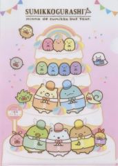 [중고] 클리어 파일 7주년 케이크 A4 클리어 파일 [오키나스 미코구라시전~모두입니다 미코버스 투어~]