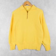 60's SPORTSWEAR ハーフジップスウェット M