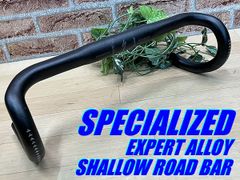 テルスポ イチ推し!! 未走行品!! EXPERT ALLOY SHALLOW ROAD BAR 380mm 276g スペシャライズド エキスパート シャロー アルミドロップハンドル ロード ミニベロ クロス ピスト 同梱発送承り中!! M-1337