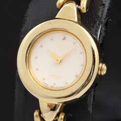 た*た様 FENDI ゴールド 腕時計(クォーツ) カメレオン 640L 稼働品