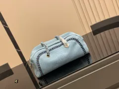【今日特価】Chanel 洗水デニム ボウリングハンドバッグ?送料無料！在庫限定のお得な価格です！
