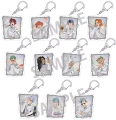 【中古】キーホルダー 全11種セット 「ツイステッドワンダーランド トレーディンググリッターアクリルキーホルダーVOL.1 ディズニー100」