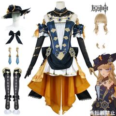 原神 ナヴィア コスプレ 衣装 Sサイズ サングラス ウィッグ - メルカリ