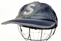 シュプリーム SUPREME 25SS CORDURA DENIM S LOGO 6-PANEL 58㎝ コーデュラ デニム Sロゴ 6パネル キャップ 帽子 【ブランド古着ベクトル】【中古】☆AA★▲■250725