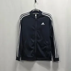 1670 adidas(アディダス) ユニセックス 3 ライン トラックトップス ジャケット ネイビー ( H10155 )