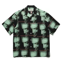 【極美品】 WACKO MARIA × ハンニバルコラボ 長袖アロハシャツ WACKO MARIA (ワコマリア) HANNIBAL/HAWAIIAN SHIRT L/S