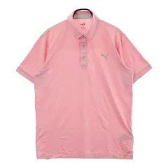 サイズ：XL PUMA GOLF プーマゴルフ  半袖ポロシャツ  ピンク系 [240101436995] ゴルフウェア メンズ ストスト