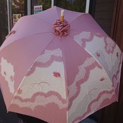 手作り日傘(ピンク)