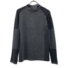 未使用 adidas アディダス ロゴプリント 長袖 フーディー カットソー OT ブラック タグ付き レディース 古着