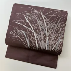 ♪IDN即決♪ 九寸名古屋帯 お太鼓柄 銀彩 植物文様 2025年最新九寸名古屋帯の人気アイテム - メルカリ