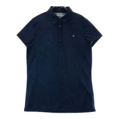 サイズ：M J.LINDEBERG ジェイリンドバーグ  半袖ポロシャツ  ネイビー系 [240101411371] ゴルフウェア レディース ストスト