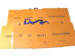 4 4/ ヴィトン 付属品 ショップ袋 バッグ用 2種 計9枚セット ◆ バッグ 靴 等に ▼ 大きめ LOUIS VUITTON ショッパー 紙袋 6G