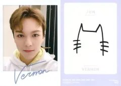 【中古】コレクションカード(男性) 142：SEVENTEEN/VERNON(バーノン)/ノーマルカード/「SEVENTEEN 2020 JAPAN DOME TOUR ＜SVT＞」トレーディングカード