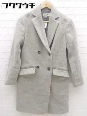 ■ GLOBAL WORK グローバルワーク 長袖 チェスター コート サイズM グレー レディース 【中古】 【1002802467530】