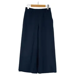 INDIVI インディヴィ ワイドパンツ size38/モスグリーン