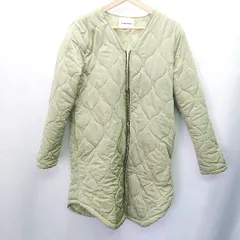 ◇ MAISON BREEZE メゾンブリーズ 長袖 ダウンジャケット サイズF ライトグリーン系 レディース E  【1407180033191】