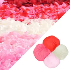 【数量限定】紙吹雪 花びら 2000枚 フラワーシャワー 桜吹雪 薔薇 造花 プロポーズ 飾り 結婚式 ウエディング ２次会 誕生日 お祝い 演出にローズ パーティー クリスマス 撮影 パーティー用飾り