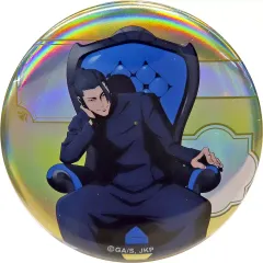 【中古】バッジ・ビンズ 夏油傑(全身) 「呪術廻戦PLAZA in ロフト トレーディング缶バッジ～Chair ： Blue～」