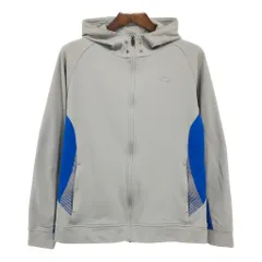 OAKLEY オークリー フルジップ パーカー スポーツ グレー (メンズ L) 中古 古着 S7105