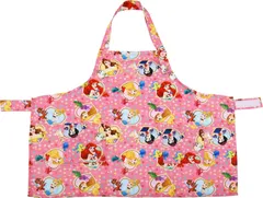 【数量限定】プリンセス ディズニー 調理実習 小学校 ポケット付き 50454 身長:100~110cm 子供用 キッズ エプロン 生地が厚く丈夫な ヤクセル