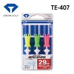 ダイヤゴルフ エアロスパークティー レギュラー 3本入 TE-407