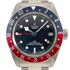 【TUDOR】チュードル ヘリテージ ブラックベイ GMT 79830RB 腕時計 ステンレススチール メンズ 自動巻き 青赤ベゼル　ペプシ