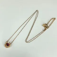 スワロフスキー　swarovski　ネックレス ゴールドカラー ダンシングストーン