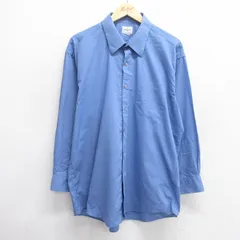 XL/古着 長袖 シャツ メンズ 紺 ネイビー 25mar28 中古 トップス