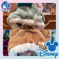 即日発送 ディズニー ジェラトーニ   ダッフィー ふわふわ ファンキャップ  2点セット ポンポン帽子 耳付き 上海ディズニーランド リーナベル シェリーメイ  ステラルー クッキーアン  ダッフィー＆フレンズ ジェラトーニ オルメル