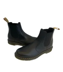 ドクターマーチン Dr.Martens QUAD PLATFORM CHELSEA BLACK 27560001 チェルシーブーツ プラットフォームソール サイドゴア VEGAN 2976 メンズ靴 ブーツ サイドゴア ブラック 32 101sh-1874
