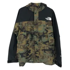 ノースフェイス THE NORTH FACE マウンテンライトジャケット マウンテンパーカー XLサイズ NP62135 TFNカモ 迷彩柄 カモフラ【中古】【新品同様】