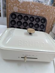 BRUNO　コンパクトホットプレート　ホワイト