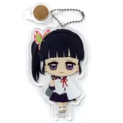 【中古】食玩 雑貨 8.栗花落カナヲ 「鬼滅の刃 全員集中!みつめてアクリルチャーム」