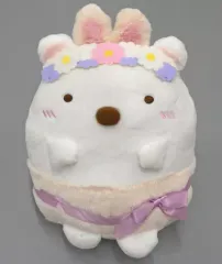 【中古】ぬいぐるみ しろくま うさぎへんしんぬいぐるみ 「一番くじ すみっコぐらし～ふしぎなうさぎのおにわテーマ～」 A賞
