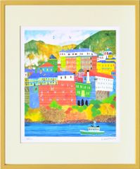吉岡 耕二☆ヴェネチアの風景☆リトグラフ版画☆直筆サイン入り - メルカリ