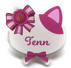 【中古】バッジ・ビンズ 九条天 「アイドリッシュセブン in ナンジャタウン ～9th Anniversary Festival～ ネームバッジコレクション」