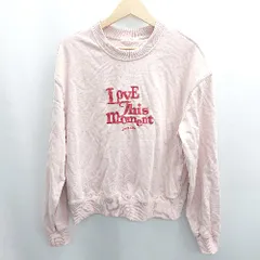 ◇ ⊇ jumelle ロゴワッペン付き 長袖 トレーナー サイズF ピンク レッド レディース E  【1502180062087】のサムネイル