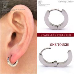 ボディピアス 20G ステンレスピアス シンプル イヤリング クリッカーピアス 軟骨ピアス
