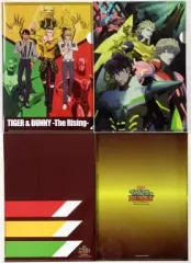 【中古】クリアファイル 虎徹・バーナビー・ライアン＆キービジュアル A4クリアファイルセット(2枚組) 「劇場版 TIGER ＆ BUNNY -The Rising-」 劇場グッズ