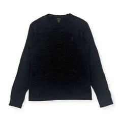 POLO RALPH LAUREN ラルフローレン CUSTOM FIT 長袖 Tシャツ S(170/92A) /ダークグレー メンズ