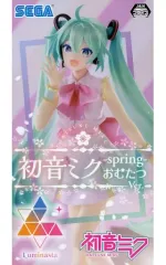 【中古】フィギュア 初音ミク 「初音ミクシリーズ」 Luminasta“初音ミク”-spring-おむたつVer.